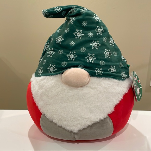 Squishmallows Other Nwt 2 Leander The Christmas Gnome Squishmallow